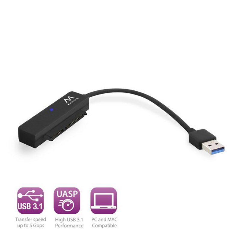 Infortisa Image 3 - Ewent Cable USB 3.1 Adp Sata 2.5"SSD/HD
