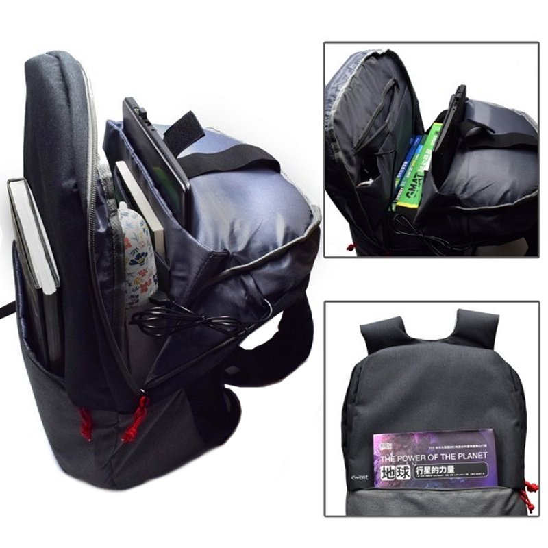 Infortisa Image 2 - EWENT EW2529 Mochila 17.3" + Puerto usb