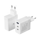 Infortisa Image 1 - EWENT Cargador carga rapido 65w usb-c y usb-a