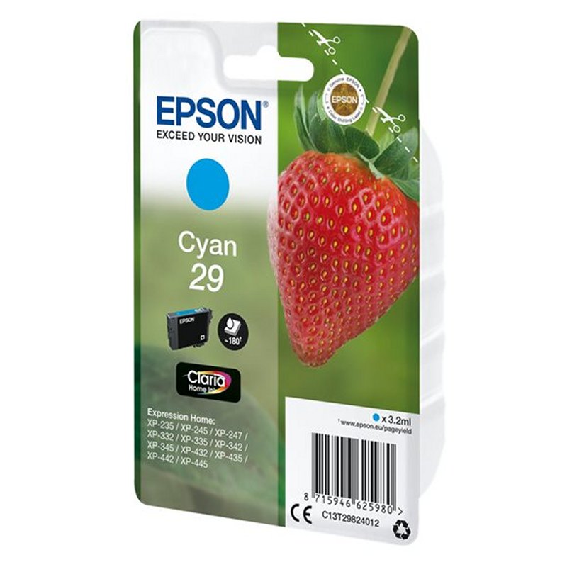 Infortisa Image 1 - Epson Cartucho T2982 Cyan