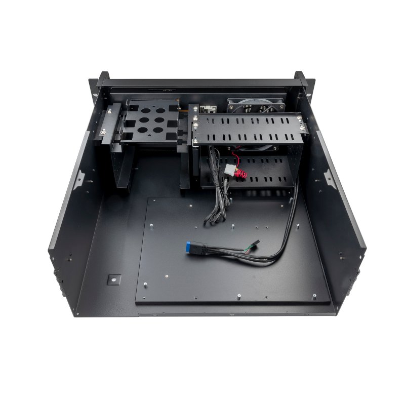 Infortisa Image 2 - Tooq Caja RACK-406N-USB3 4U 19" ATX Sin F.A Negro