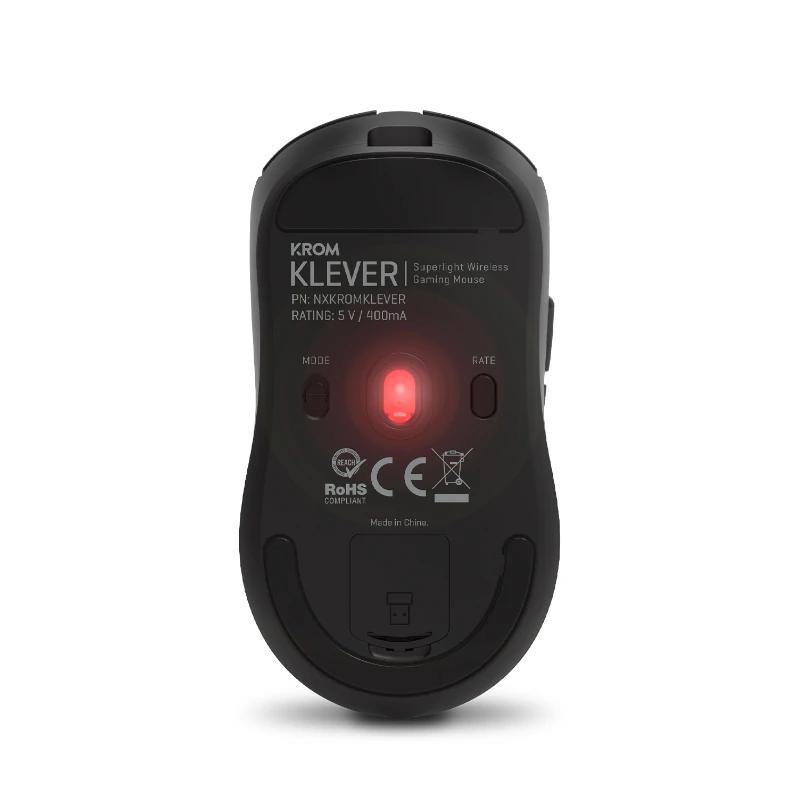 Infortisa Image 3 - KROM KLEVER Raton gaming superligero wireless Ngro