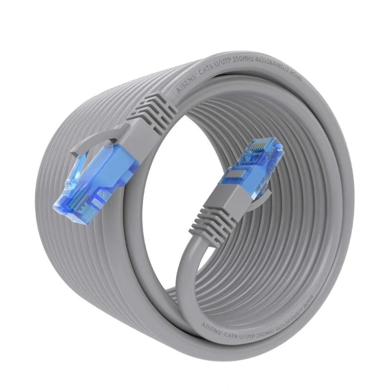 Infortisa Image 1 - Aisens Cable RJ45 Cat.6 UTP AWG26 CCA Gris 10M