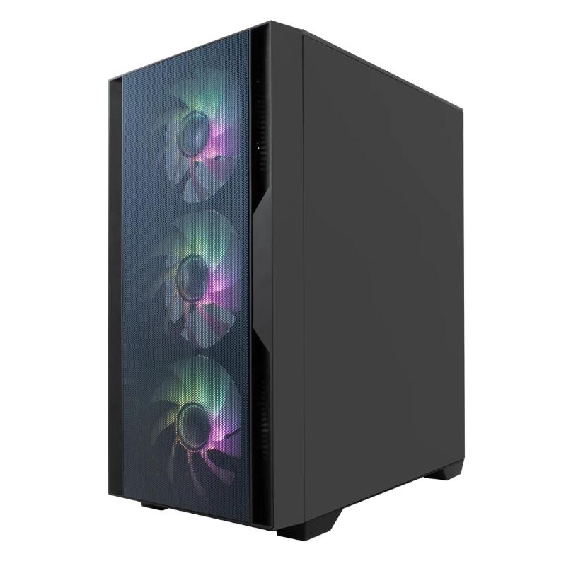 Infortisa Image 2 - Coolbox Caja Gaming MATX GM200 F.Mesh S.FTE ARGB N
