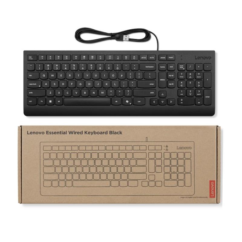 Infortisa Image 2 - Lenovo Teclado con cable USB