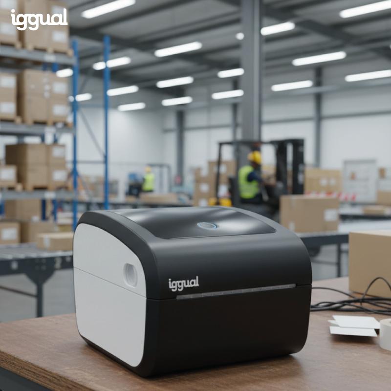 Infortisa Image 1 - iggual Impresora etiquetas envíos 4X6 USB+Bluetoot