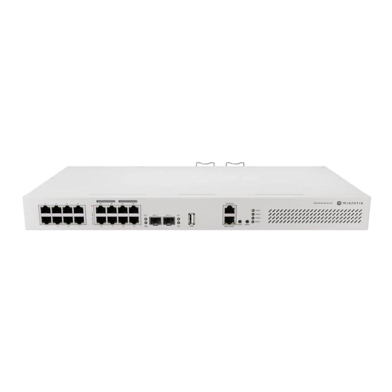 Infortisa Image 1 - MikroTik CRS418-8P-8G-2S+RM Switch 17xGbE 2xSFP+