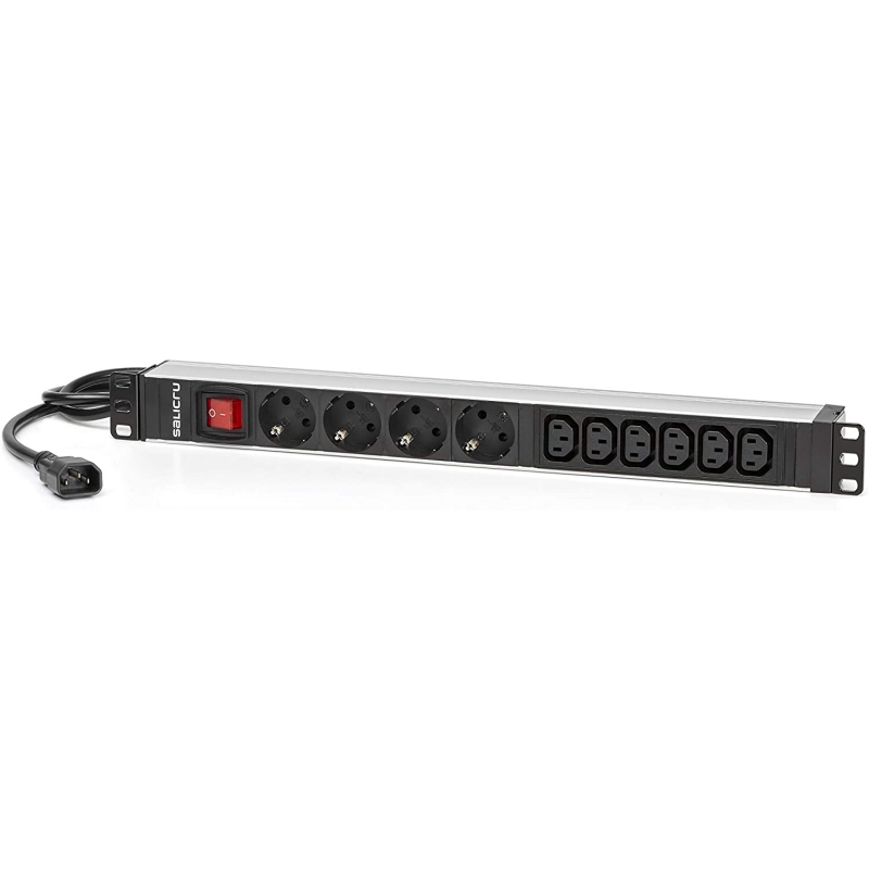 Infortisa Image 1 - Salicru SPS 4F+6F PDU SCH+C13/C14