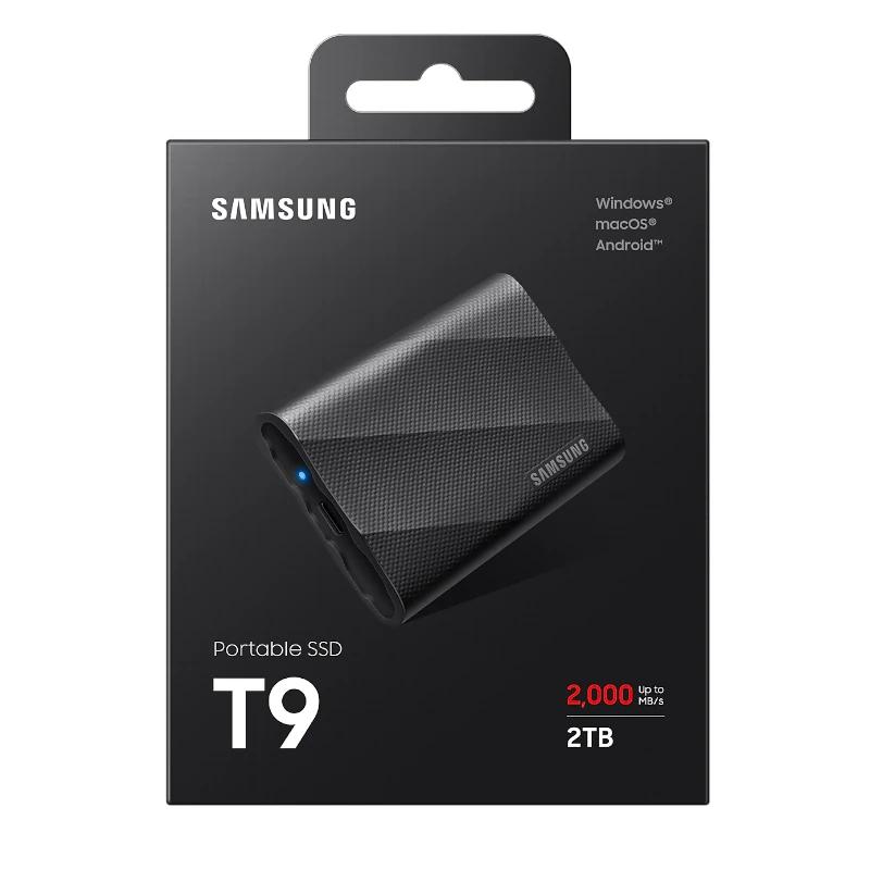Infortisa Image 3 - Samsung T9 SSD Externo 2TB USB 3.2 Gen 2x2 Black