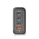 Infortisa Image 1 - NGS CARGADOR ULTRARAPIDO140W 4 PUERTOS 3USB-C 1 US