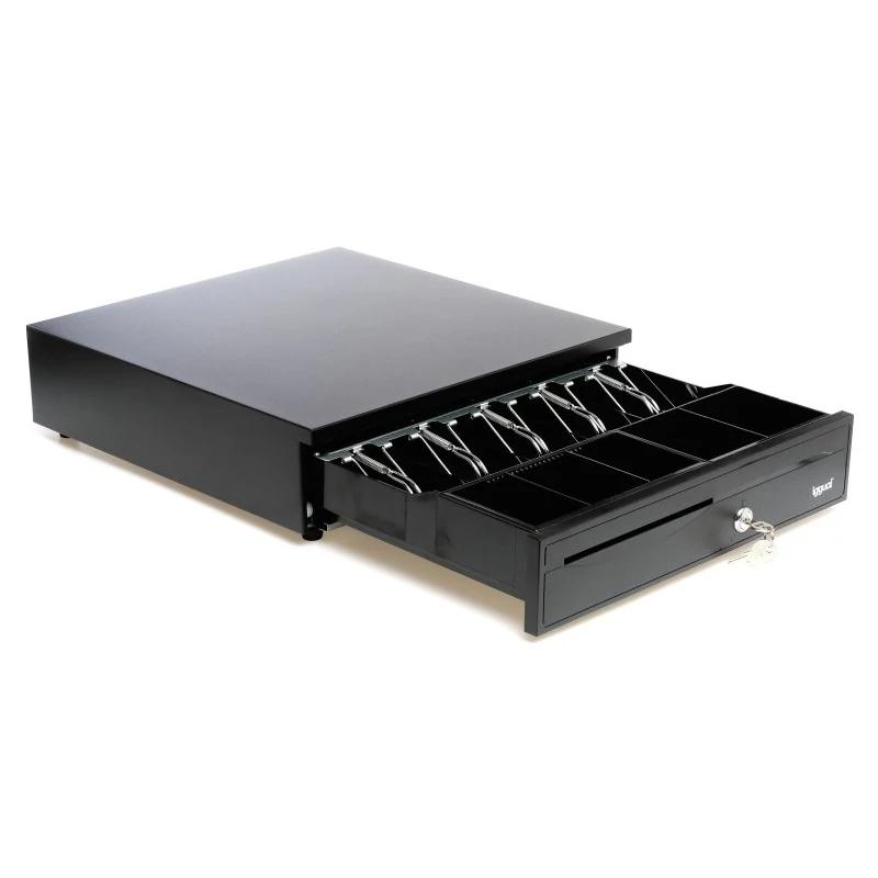 Infortisa Image 3 - iggual Cajón Portamonedas IRON-30 42cm 5+5 negro