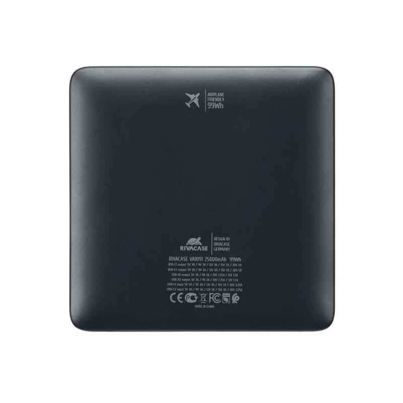 Infortisa Image 3 - RIVACASE VA1091 powerbank 25800mAh Turbo PD 100W