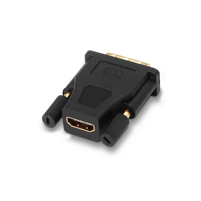 Infortisa Image 1 - Aisens Adaptador DVI 24+1/M a HDMI A/H oro negro