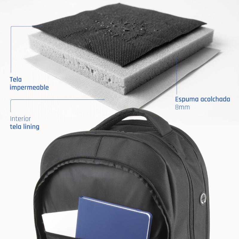 Infortisa Image 1 - iggual Mochila portátil 15.6"-17" Office Pro Elite