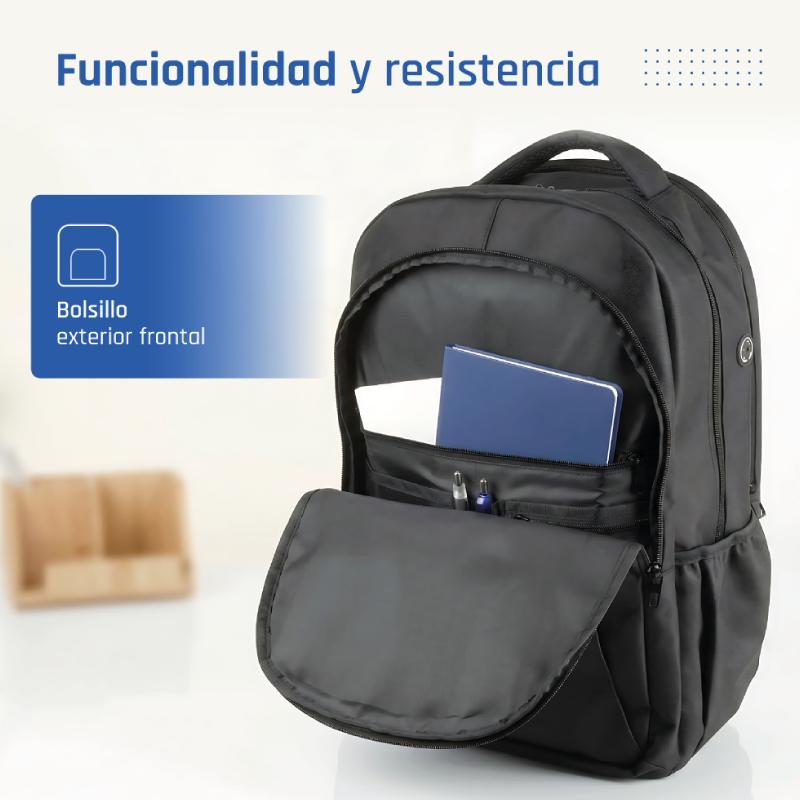 Infortisa Image 5 - iggual Mochila portátil 15.6"-17" Office Pro Elite