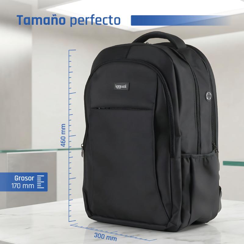 Infortisa Image 7 - iggual Mochila portátil 15.6"-17" Office Pro Elite