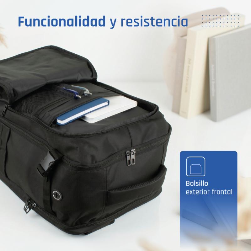 Infortisa Image 5 - iggual Mochila portátil 15.6"-17" Voyage Pro Tech