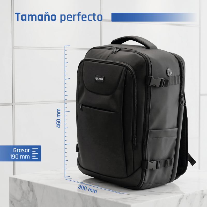 Infortisa Image 7 - iggual Mochila portátil 15.6"-17" Voyage Pro Tech