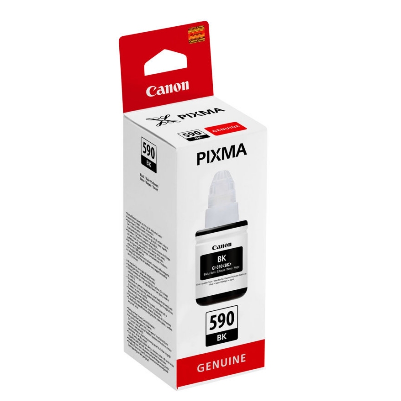 Infortisa Image 1 - Canon Botella Tinta GI-590BK Negro