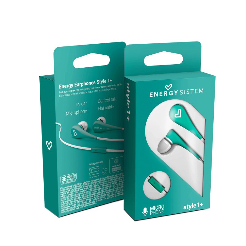 Infortisa Image 3 - Energy Sistem Auricular Intrauditivo Style 1 Menta