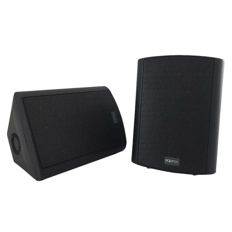 Infortisa Image 3 - Approx Altavoces Pared Dig.2x30W kit de mont negro