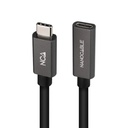 Infortisa Image 1 - Nanocable Cable USB 3.2 Gen2 USB-C M/H 1 M Negro