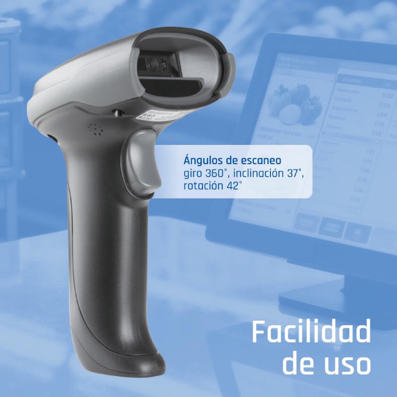 Infortisa Image 5 - iggual Lector código barras 2D Bluetooth WiFi 2.4G