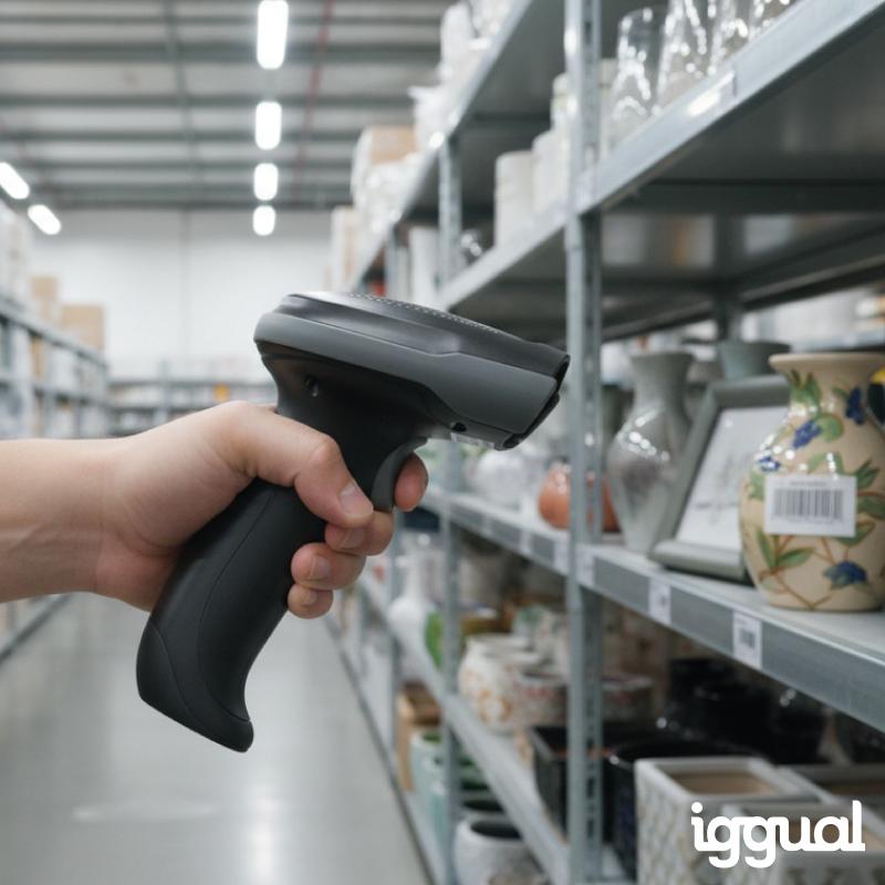 Infortisa Image 6 - iggual Lector código barras 2D Bluetooth WiFi 2.4G