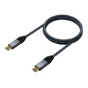 Infortisa Image 1 - Aisens Cable USB3.2 Gen2X2 5A E-Mark CM-CM Gris 2M