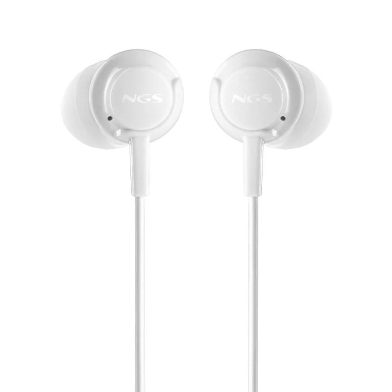 Infortisa Image 2 - NGS Auricular Blanco Estéreo USB-C con cable