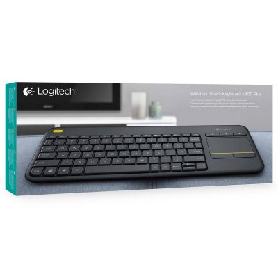 Infortisa Image 1 - Logitech Teclado K400 920-007137 Plus Touch Negro