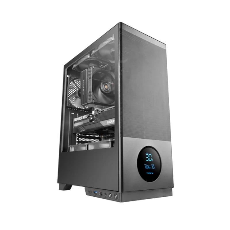 Infortisa Image 1 - TACENS Caja Atx Pantalla Ventis 3X120mm Negro