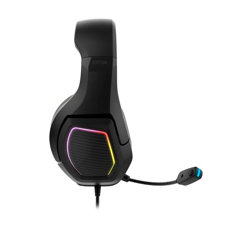 Infortisa Image 1 - KROM KOPA AURICULARES GAMING 7.1 VIRTUAL NEGRO