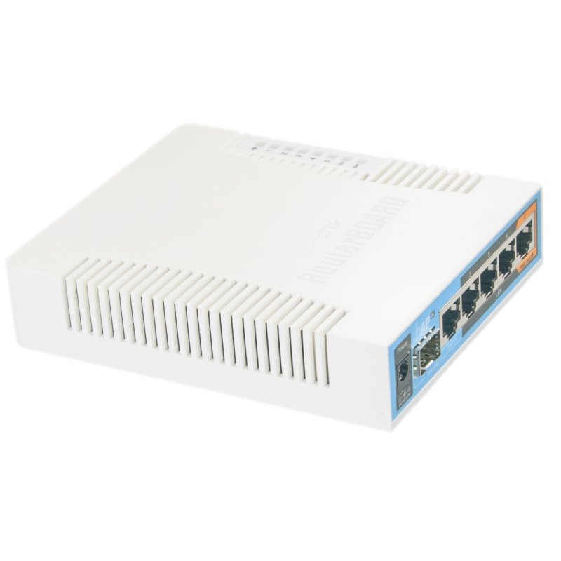 Infortisa Image 1 - MikroTik RB962UiGS-5HacT2HnT hAP AC 5xGB 1xSFP 5GH