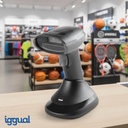 Infortisa Image 6 - iggual Lector código barras 2D Bluetooth 2.4G base