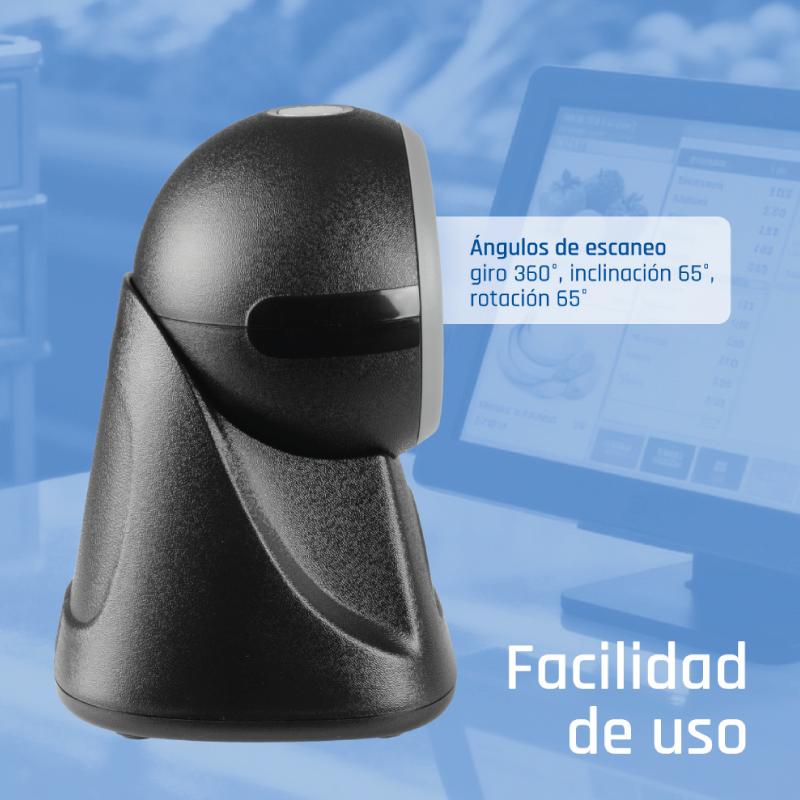 Infortisa Image 5 - iggual Lector código barras sobremesa 2D USB