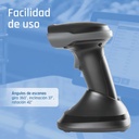 Infortisa Image 5 - iggual Lector código barras 2D Bluetooth 2.4G base