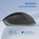 Infortisa Image 2 - iggual Ratón inalámbrico ERGO-SILENT-6D 1600DPI
