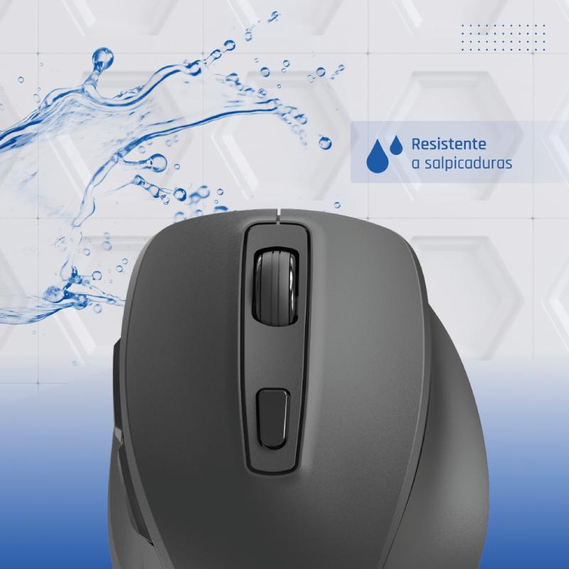 Infortisa Image 6 - iggual Ratón inalámbrico ERGO-SILENT-6D 1600DPI