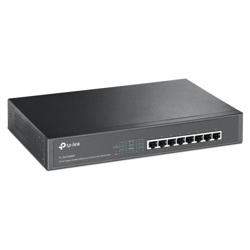 Infortisa Image 3 - TP-LINK TL-SG1008MP Switch 8xGB PoE+