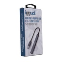 Infortisa Image 3 - iggual Hub USB 3 puertos USB 2.0 + 1 USB 3.0 THIN