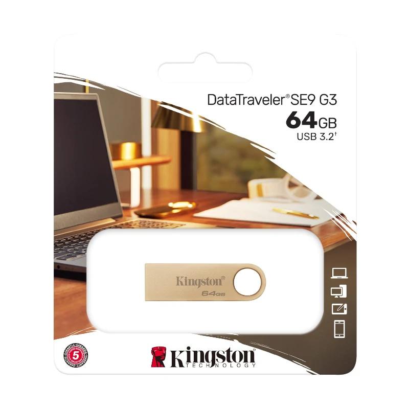 Infortisa Image 2 - Kingston DataTraveler SE9 G3 64GB USB 3.2 Gen1