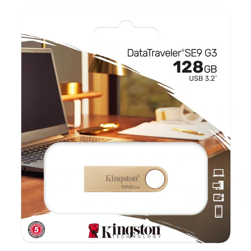 Infortisa Image 2 - Kingston DataTraveler SE9 G3 128GB USB 3.2 Gen1