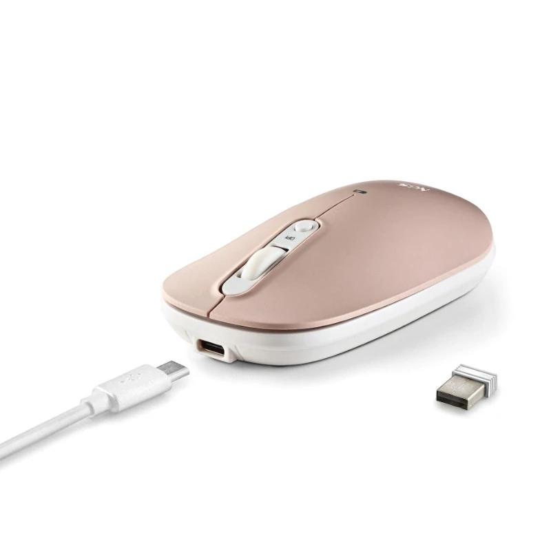 Infortisa Image 1 - NGS RATON MULTIDISPOSITIVO 2.4GHZ RECARGABLE SHELL