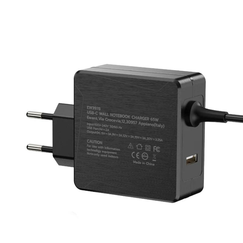 Infortisa Image 2 - EWENT Cargador USB-C PD 45W +Puerto usb-A