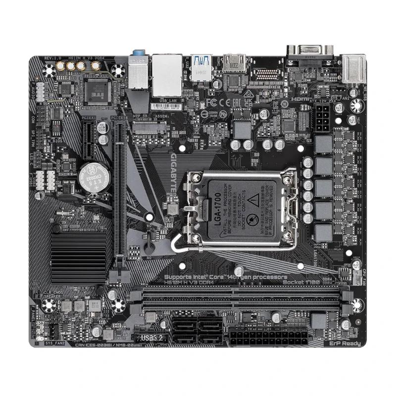 Infortisa Image 2 - Gigabyte Placa Base H610M H V3 DDR4  mATX 1700