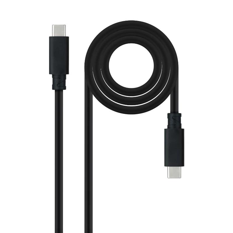 Infortisa Image 1 - Nanocable Cable USB 3.1GEN2 5A USB-C-M-USB-C-M 3m