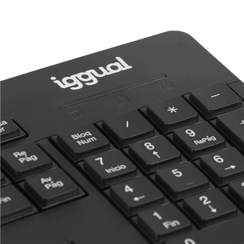 Infortisa Image 2 - iggual Kit teclado ratón inalámbrico WMK-BUSINESS2