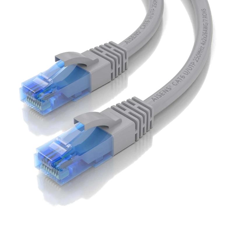 Infortisa Image 2 - Aisens Cable RJ45 Cat.6 UTP AWG26 CCA Gris 10M