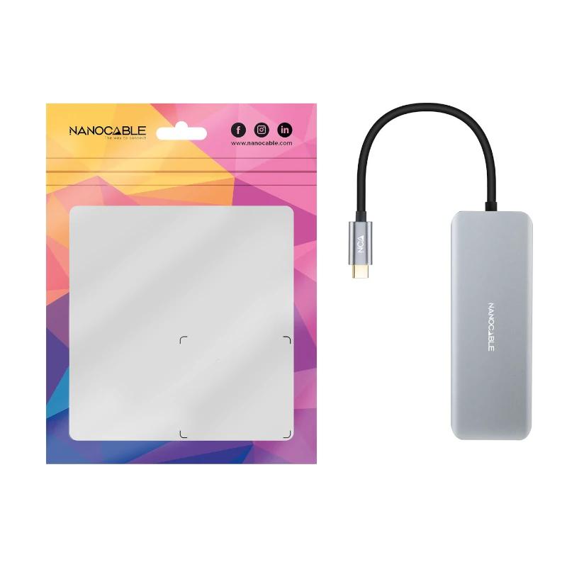 Infortisa Image 2 - Nanocable Hub USB-C 2xUSB-A+2xUSB-C+HDMI+USB-C PD